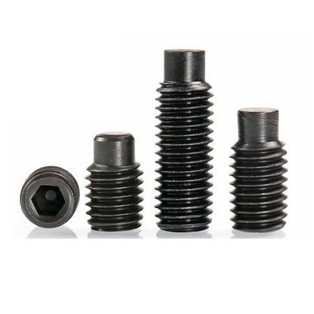 (50 pcs) Black Carbon Steel Male End Set Screw With Hexagon Socket Head Cap for Processing Fixing Accessories 8x12mm.
(50 pcs) Black Carbon Steel Male End Set Screw With Hexagon Socket Head Cap for Processing Fixing Accessories 8x12mm.
