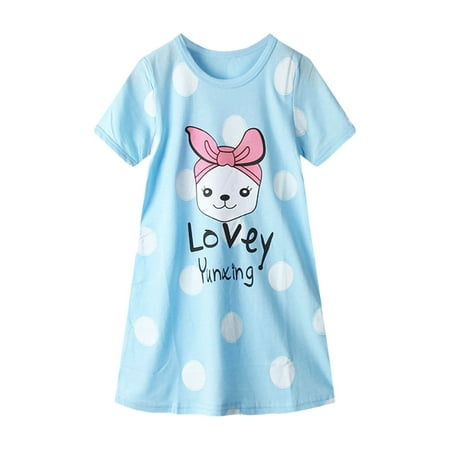 TAIAOJING Toddler Baby Girl Dress Floral Summer Short Sleeve Cartoon Print Dress Casual Dress Nightdress Home Clothes Cute Sundress 5-6 Years
TAIAOJING Toddler Baby Girl Dress Floral Summer Short Sleeve Cartoon Print Dress Casual Dress Nightdress Home Clothes Cute Sundress 5-6 Years