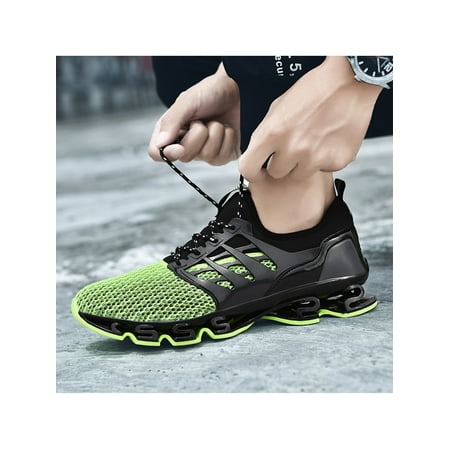 Ritualay Unisex Sneakers Sport Running Shoes Fitness Workout Athletic Shock Absorption Breathable Trainers Walking Outdoor Lace Up Sneaker Dark green 10
Ritualay Unisex Sneakers Sport Running Shoes Fitness Workout Athletic Shock Absorption Breathable Trainers Walking Outdoor Lace Up Sneaker Dark green 10