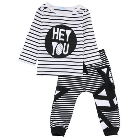 2Pcs Toddler Baby Boys Long Sleeve Letter Print Stripe T-Shirt Tops+Patchwork Long Pants Sets Sport Causal Tracksuit
2Pcs Toddler Baby Boys Long Sleeve Letter Print Stripe T-Shirt Tops+Patchwork Long Pants Sets Sport Causal Tracksuit