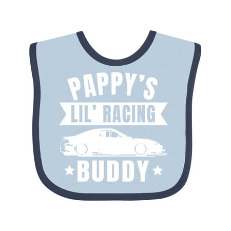 Inktastic Pappy s Lil Racing Buddy with Car Silhouette Gift Baby Boy or Baby Girl Bib
Inktastic Pappy s Lil Racing Buddy with Car Silhouette Gift Baby Boy or Baby Girl Bib