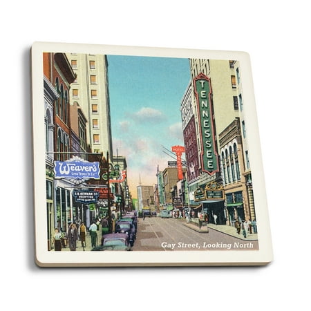Knoxville Tennessee Northern View up Gay Street (Absorbent Ceramic Coasters Set of 4 Matching Images Cork Back Kitchen Table Decor)
Knoxville Tennessee Northern View up Gay Street (Absorbent Ceramic Coasters Set of 4 Matching Images Cork Back Kitchen Table Decor)