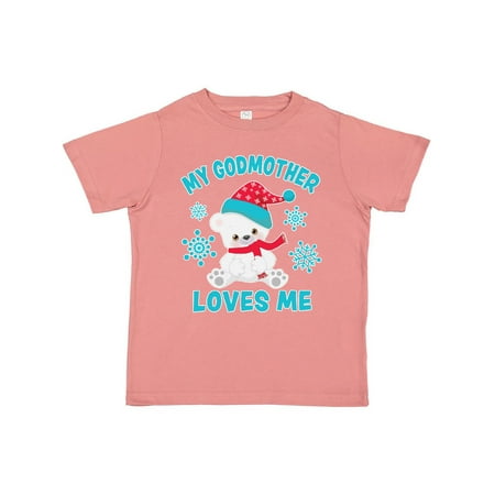 Inktastic Polar Bear My Godmother Loves Me in Santa Hat Gift Toddler Boy or Toddler Girl T-Shirt
Inktastic Polar Bear My Godmother Loves Me in Santa Hat Gift Toddler Boy or Toddler Girl T-Shirt