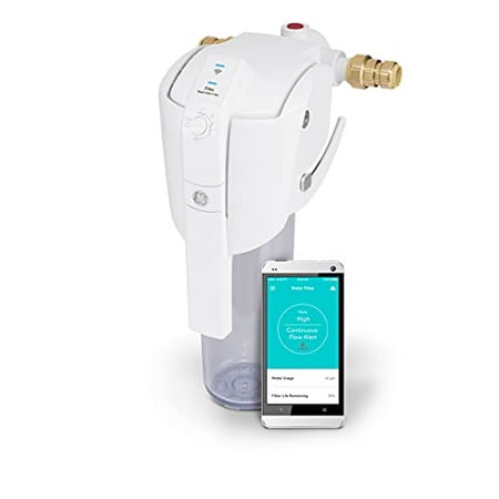 GE Smart Whole House Water Filtration System WiFi Enabled for Control and Alerts Easy Install Push-To-Connect Fittings White
GE Smart Whole House Water Filtration System WiFi Enabled for Control and Alerts Easy Install Push-To-Connect Fittings White