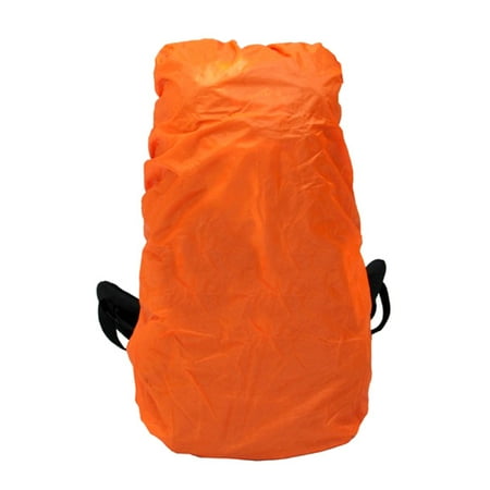 Etereauty Outdoor Living Rain-proof Bag Cover for 50-80L Backbag (Orange)