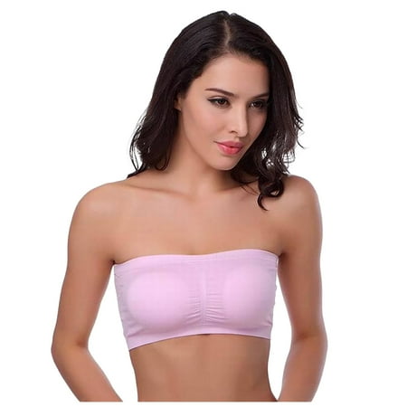 Qcmgmg Women s Comfort Bandeaus Seamless Strapless Bra Support Wireless Bra Plus Size for Women XXXL
Qcmgmg Women s Comfort Bandeaus Seamless Strapless Bra Support Wireless Bra Plus Size for Women XXXL