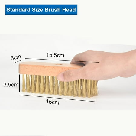 Dechoicelife - Household Professional Pizza Oven Copper Brush Scraper Brass Cleaning Brush with 21 Inch Aluminum Handle
Dechoicelife - Household Professional Pizza Oven Copper Brush Scraper Brass Cleaning Brush with 21 Inch Aluminum Handle