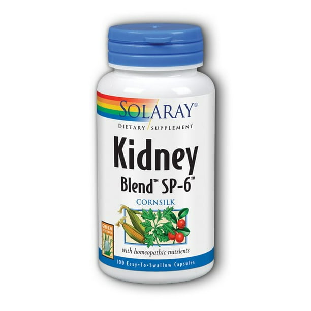 Solaray Kidney Blend SP-6 | Herbal Blend w/ Cell Salt Nutrients to Help Support Healthy Kidney Function | Non-GMO, Vegan