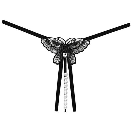 Sehao Women Thong Underwear For Women Butterfly Lightweight Briefs Gifts For Wife Black One Size
Sehao Women Thong Underwear For Women Butterfly Lightweight Briefs Gifts For Wife Black One Size