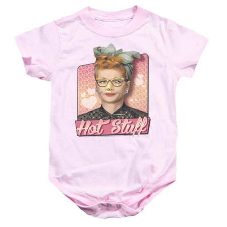 I Love Lucy Hot Stuff Infant Snapsuit Pink 24Mos 
I Love Lucy Hot Stuff Infant Snapsuit Pink 24Mos