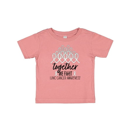 Inktastic Together We Fight Lung Cancer Awareness Gift Baby Boy or Baby Girl T-Shirt
Inktastic Together We Fight Lung Cancer Awareness Gift Baby Boy or Baby Girl T-Shirt