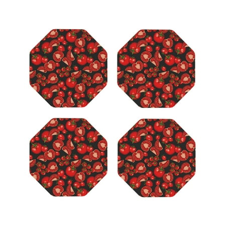 Leather Coasters with Heat-resistant for Drinks Cute Delicious Tomato -标题2 Octagon
Leather Coasters with Heat-resistant for Drinks Cute Delicious Tomato -标题2 Octagon