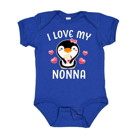 Inktastic I Love My Nonna with Cute Penguin and Hearts Gift Baby Girl Bodysuit
Inktastic I Love My Nonna with Cute Penguin and Hearts Gift Baby Girl Bodysuit