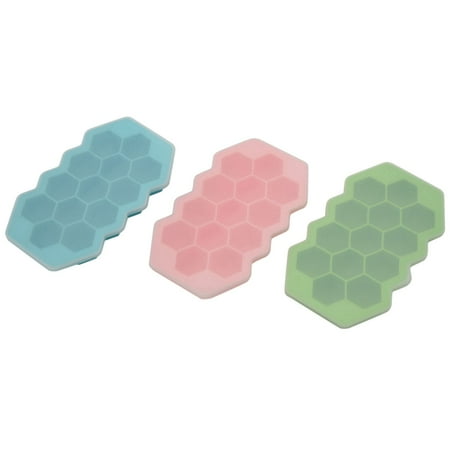 Ice Square Trays with Sealed Silicone Molds Reusable Hexagonal 39-Ice Trays for Whiskey Food
Ice Square Trays with Sealed Silicone Molds Reusable Hexagonal 39-Ice Trays for Whiskey Food