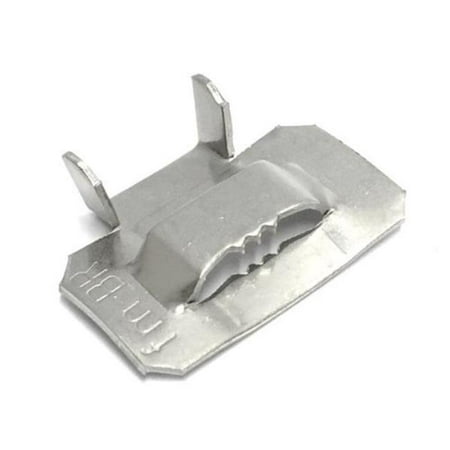 Fechometal USA FDT5212712NFMT 0.5 in. 201 Stainless Steel Ear-Lokt Buckle 100 Per Box
Fechometal USA FDT5212712NFMT 0.5 in. 201 Stainless Steel Ear-Lokt Buckle 100 Per Box