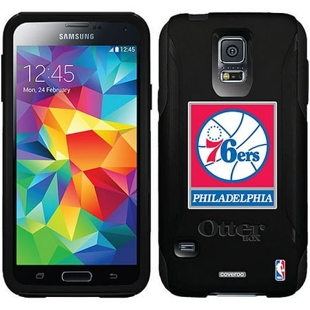 Philadelphia 76ers Design on OtterBox Commuter Series Case for Samsung Galaxy S5