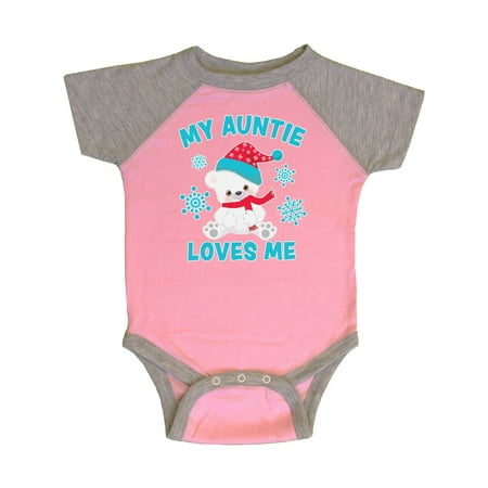 Inktastic Polar Bear My Auntie Loves Me in Santa Hat with Snowflakes Gift Baby Boy or Baby Girl Bodysuit
Inktastic Polar Bear My Auntie Loves Me in Santa Hat with Snowflakes Gift Baby Boy or Baby Girl Bodysuit
