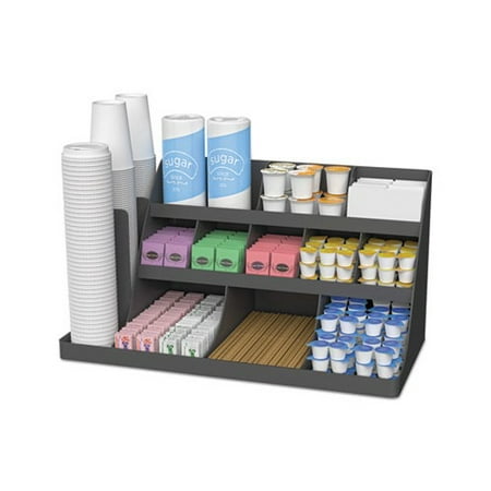 Extra Large Coffee Condiment and Accessory Organizer 24 x 11 4/5 x 12 1/2 Black
Extra Large Coffee Condiment and Accessory Organizer 24 x 11 4/5 x 12 1/2 Black