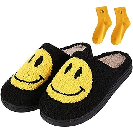 QWZNDZGR Women s Men s Retro Face Slippers Comfy Warm Plush Slip-On House Slipper for Winter Indoor Soft Cushion Non-slip Fluffy Slides Slippers
QWZNDZGR Women s Men s Retro Face Slippers Comfy Warm Plush Slip-On House Slipper for Winter Indoor Soft Cushion Non-slip Fluffy Slides Slippers