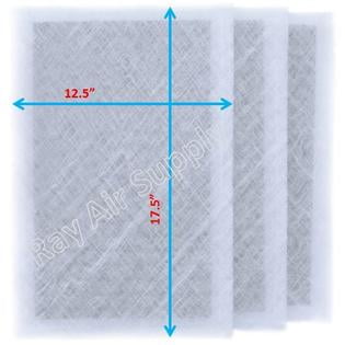 RayAir Supply 14x20 Air Ranger Air Cleaner Replacement Filter Pads 14x20 Refills (3 Pack)
RayAir Supply 14x20 Air Ranger Air Cleaner Replacement Filter Pads 14x20 Refills (3 Pack)