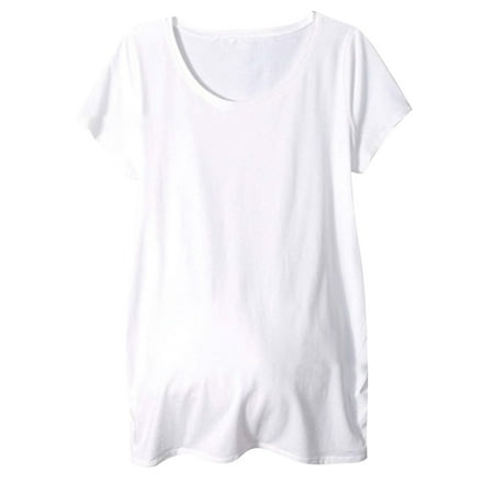 asdoklhq Maternity Clothes for Women Clearance Pregnant Women Clothes Short Sleeve Maternity T-shirt Striped Solid Color Top
asdoklhq Maternity Clothes for Women Clearance Pregnant Women Clothes Short Sleeve Maternity T-shirt Striped Solid Color Top