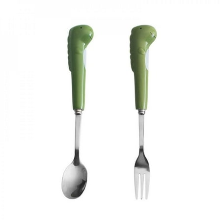 Xinhuaya 1Pc Spoon and 1Pc Fork Stainless Steel Dinosaur Shape Ceramic Handle Household Dessert Coffee Spoon Fruit Fork Green
Xinhuaya 1Pc Spoon and 1Pc Fork Stainless Steel Dinosaur Shape Ceramic Handle Household Dessert Coffee Spoon Fruit Fork Green