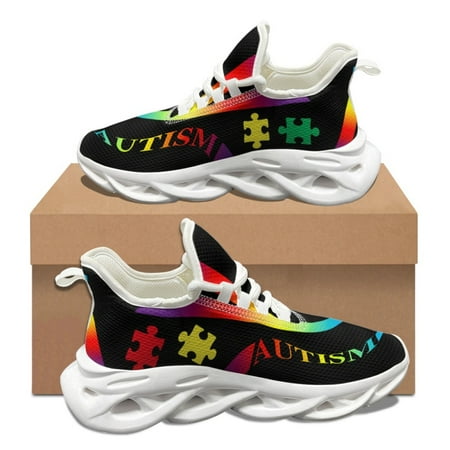 Autism Awareness Pattern Woman Wear-Resistant Lightweight Mesh Shoes Brand Design Comfortable Sneakers Round Toe Tenis Masculino
Autism Awareness Pattern Woman Wear-Resistant Lightweight Mesh Shoes Brand Design Comfortable Sneakers Round Toe Tenis Masculino