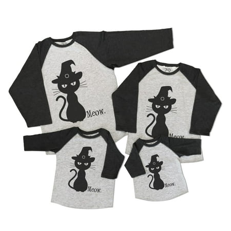 7 ate 9 Apparel Matching Family Happy Halloween Shirts - Black Cat Grey Shirt 18 Months
7 ate 9 Apparel Matching Family Happy Halloween Shirts - Black Cat Grey Shirt 18 Months