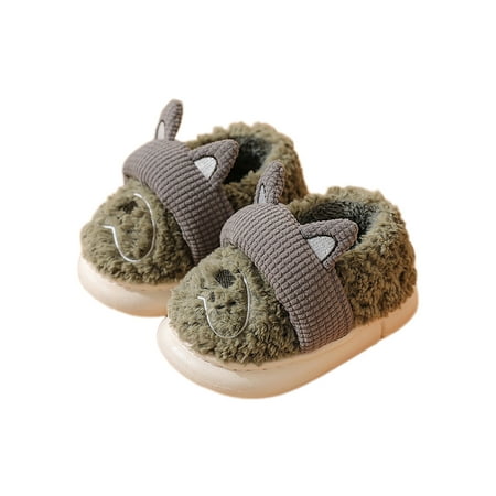 Difumos Kids Fuzzy Slipper Slip On Winter House Shoes Cartoon Animal Slippers Bedroom Non-slip Warm Indoor Shoe Comfort Plush Lining Fluffy Slides Corgi Green 5C-6C
Difumos Kids Fuzzy Slipper Slip On Winter House Shoes Cartoon Animal Slippers Bedroom Non-slip Warm Indoor Shoe Comfort Plush Lining Fluffy Slides Corgi Green 5C-6C