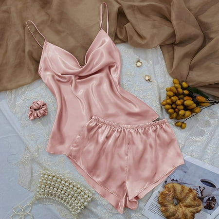 NECHOLOGY New Solid Ice Silk Pajamas Women s Thin Home Suspender Shorts Set Light Two Piece Home Pajama Set Shorts for Women Pajamas B X-Large
NECHOLOGY New Solid Ice Silk Pajamas Women s Thin Home Suspender Shorts Set Light Two Piece Home Pajama Set Shorts for Women Pajamas B X-Large