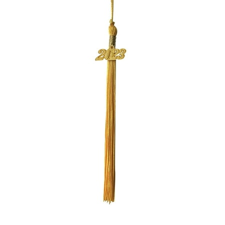 HIBRO Wedding Props Polyester Rayon Doctoral Hat Graduation Tassel
