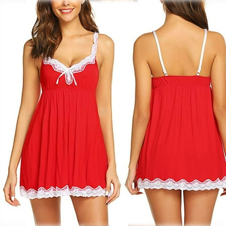Qcmgmg Dress Bow Lace Sexy Pjs Sleepwear Solid Color Nightgown Onesies Pajamas for Women
Qcmgmg Dress Bow Lace Sexy Pjs Sleepwear Solid Color Nightgown Onesies Pajamas for Women