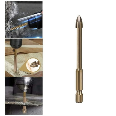 BAMILL 1xEfficient Universal Drilling Tool Multifunctional Cross Alloy Drill Bit 3-12mm
BAMILL 1xEfficient Universal Drilling Tool Multifunctional Cross Alloy Drill Bit 3-12mm