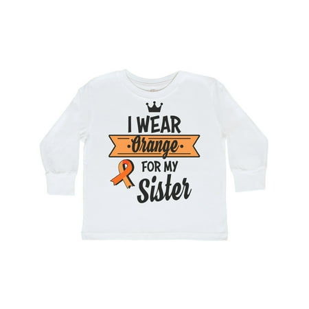 Inktastic I Wear Orange For My Sister Leukemia Cancer Gift Toddler Boy or Toddler Girl Long Sleeve T-Shirt
Inktastic I Wear Orange For My Sister Leukemia Cancer Gift Toddler Boy or Toddler Girl Long Sleeve T-Shirt