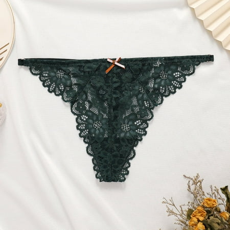 Seamless Underwear For Women Thong Underwear Lace Hollowed Out T Back Low Waist Ice Silk Cheeky Thong See Through Panties
Seamless Underwear For Women Thong Underwear Lace Hollowed Out T Back Low Waist Ice Silk Cheeky Thong See Through Panties