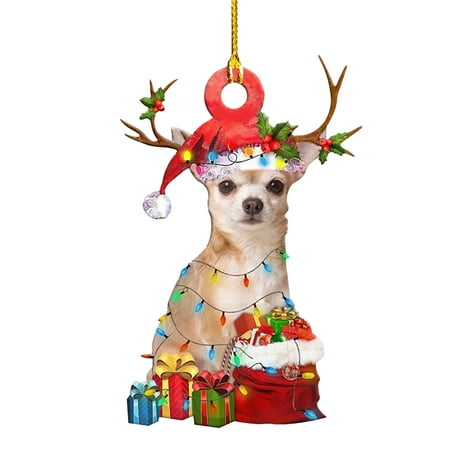 Heiheiup Interior Decoration Pendant Dog Acrylic Plane Pendant Household Holiday Decoration Tag for A Car
Heiheiup Interior Decoration Pendant Dog Acrylic Plane Pendant Household Holiday Decoration Tag for A Car