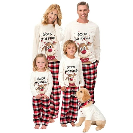 Gwiyeopda Christmas Family Matching Pajamas Set Long Sleeve Elk Print Nightwear Sleepsuit Outfits
Gwiyeopda Christmas Family Matching Pajamas Set Long Sleeve Elk Print Nightwear Sleepsuit Outfits