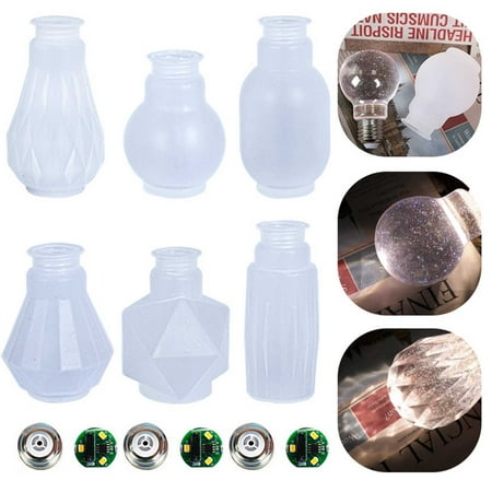 LA TALUS Light Bulb Mould Flexible DIY Crafts Silicone Ornament Mirror Resin LED Bulb Mold for Home
LA TALUS Light Bulb Mould Flexible DIY Crafts Silicone Ornament Mirror Resin LED Bulb Mold for Home