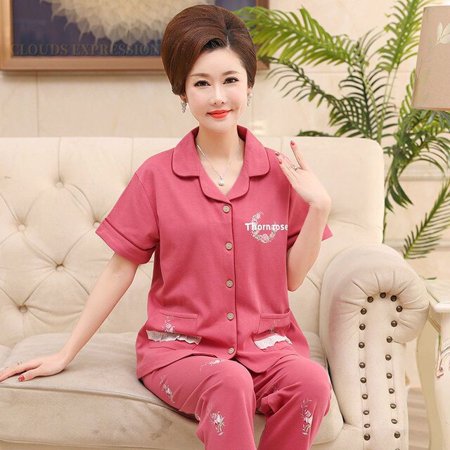 QWZNDZGR Summer New Short Sleeve Women s Pajamas Set Cartoon Leisure Nightwear Knitted Cotton Plaid Long Pants Sleepwear Fashion Homewear
QWZNDZGR Summer New Short Sleeve Women s Pajamas Set Cartoon Leisure Nightwear Knitted Cotton Plaid Long Pants Sleepwear Fashion Homewear