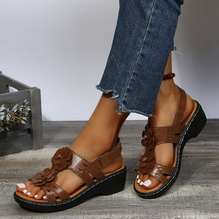 Women s Sandals Wedge Summer Hollow Out Slip On Ladies Wedges Platform Sandals for Women Dressy A6
Women s Sandals Wedge Summer Hollow Out Slip On Ladies Wedges Platform Sandals for Women Dressy A6