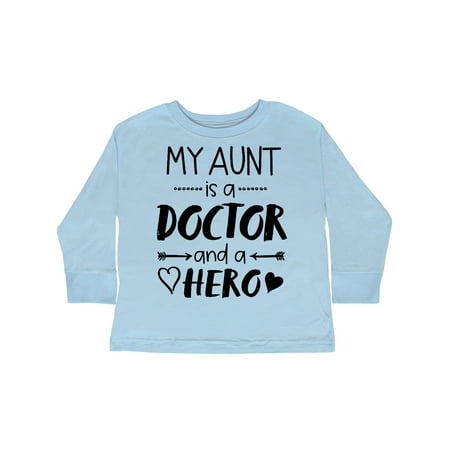 Inktastic My Aunt is a Doctor and a Hero Gift Toddler Boy or Toddler Girl Long Sleeve T-Shirt
Inktastic My Aunt is a Doctor and a Hero Gift Toddler Boy or Toddler Girl Long Sleeve T-Shirt