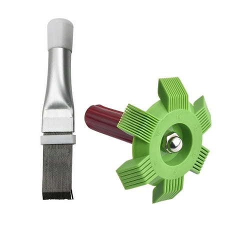 Air Conditioner Fin Comb 2Pc Air Conditioner Cleaner Brush for Cleaning Radiator
Air Conditioner Fin Comb 2Pc Air Conditioner Cleaner Brush for Cleaning Radiator