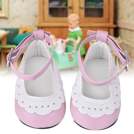 Flat 18 Inch Lace Trim Artificial Leather Shoes Accessory For 18in Toy Baby Doll Gift (b378)
Flat 18 Inch Lace Trim Artificial Leather Shoes Accessory For 18in Toy Baby Doll Gift (b378)
