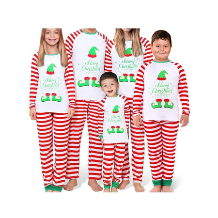 Ma&Baby Christmas Family Matching Pajamas Set Xmas Striped Sleepwear for Baby Boys Girls Women Men
Ma&Baby Christmas Family Matching Pajamas Set Xmas Striped Sleepwear for Baby Boys Girls Women Men