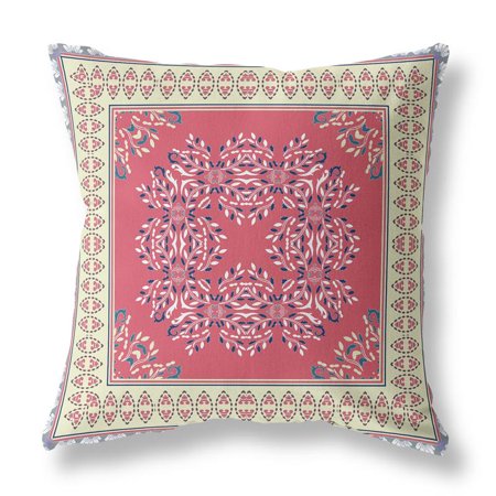 Window Wreath Palace Broadcloth Fabric Blown and Closed Pillow 28 - Red Cream
Window Wreath Palace Broadcloth Fabric Blown and Closed Pillow 28 - Red Cream