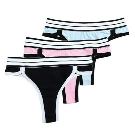 Cotton Thongs for Women Breathable Low Rise Bikini Lady Panties Womens Underwear Sexy M-3XL(3-Packs)
Cotton Thongs for Women Breathable Low Rise Bikini Lady Panties Womens Underwear Sexy M-3XL(3-Packs)