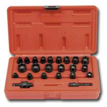23 Piece 1/4 Inch Drive Master Magnetic Impact Socket Set 
23 Piece 1/4 Inch Drive Master Magnetic Impact Socket Set