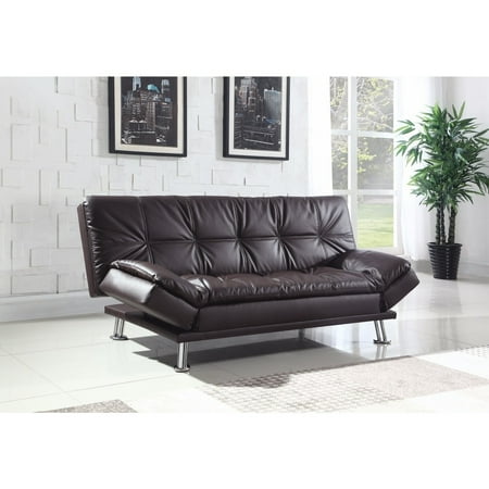 SOFA, BROWN, 73.00 X 37.;00 X 33.50"H