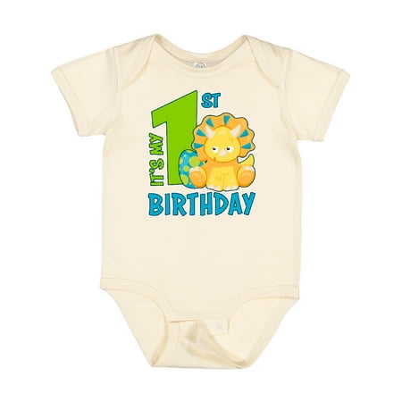 Inktastic Its My 1st Birthday with Dinosaur Gift Baby Boy or Baby Girl Bodysuit
Inktastic Its My 1st Birthday with Dinosaur Gift Baby Boy or Baby Girl Bodysuit