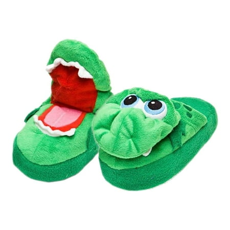 1 Pair Winter Warm Indoor Crocodile Slippers Open Mouth Crocodile Unisex Shoes Animal Shaped Carpet Slippers
1 Pair Winter Warm Indoor Crocodile Slippers Open Mouth Crocodile Unisex Shoes Animal Shaped Carpet Slippers